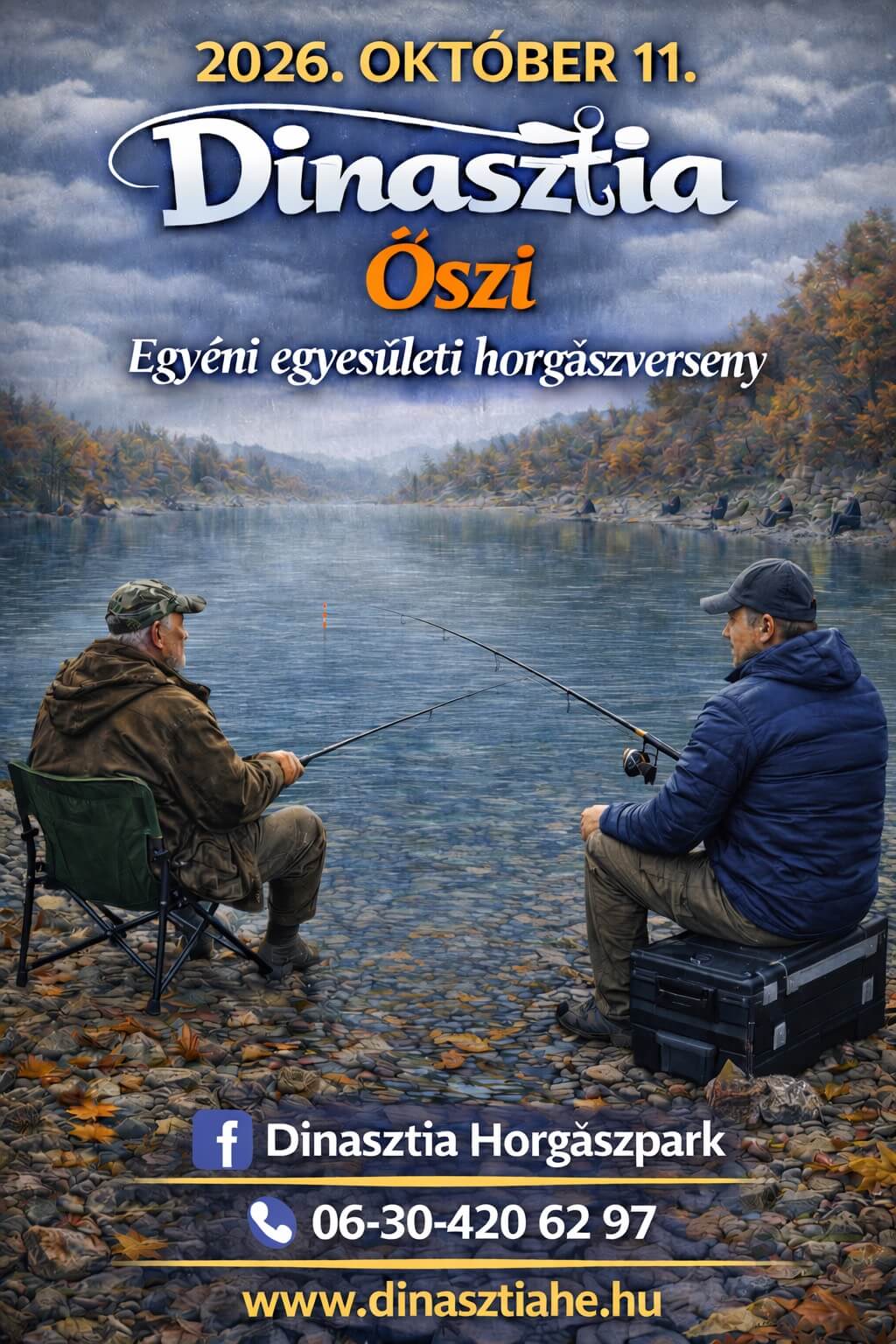 dinasztia oszi egyeni egyesuleti horgaszverseny grafika